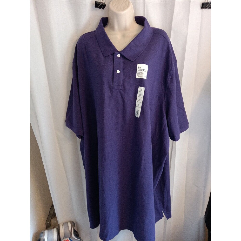 Men's Sonoma Purple Supersoft Pique Polo Shirt